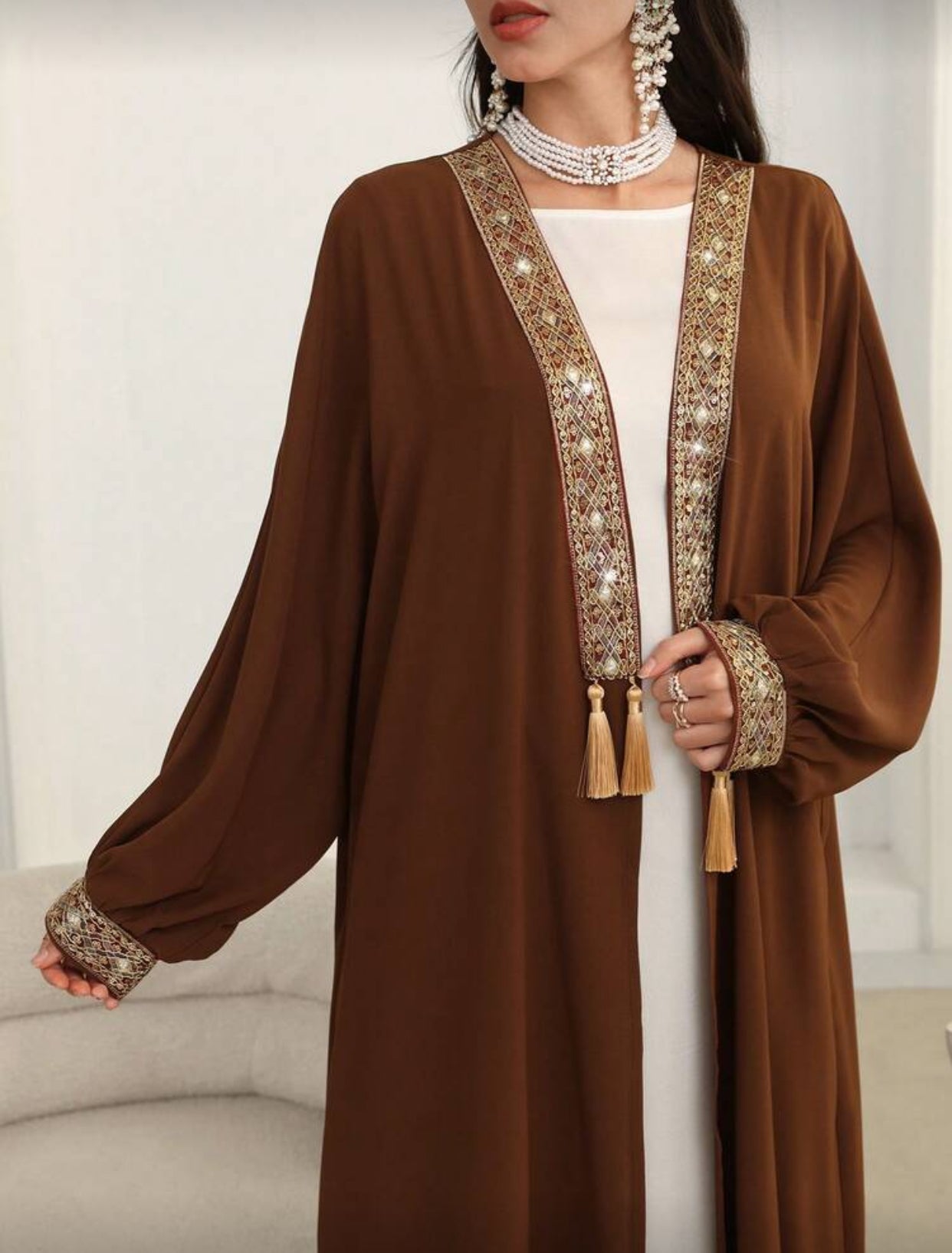 عەبایا نەجمە یا رەمەزانێ شيوازه كئ جوان و نازك 2025