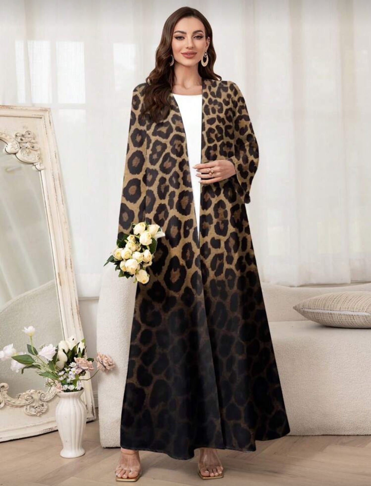 عەبایەیا النجمة یا فەرهە ب نەخشێ پڵنگی ئۆمبره