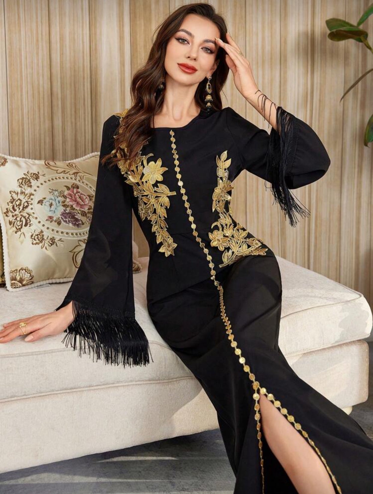 فستانێ نهجمە یێ درێژ ب شيوازه كى جوان