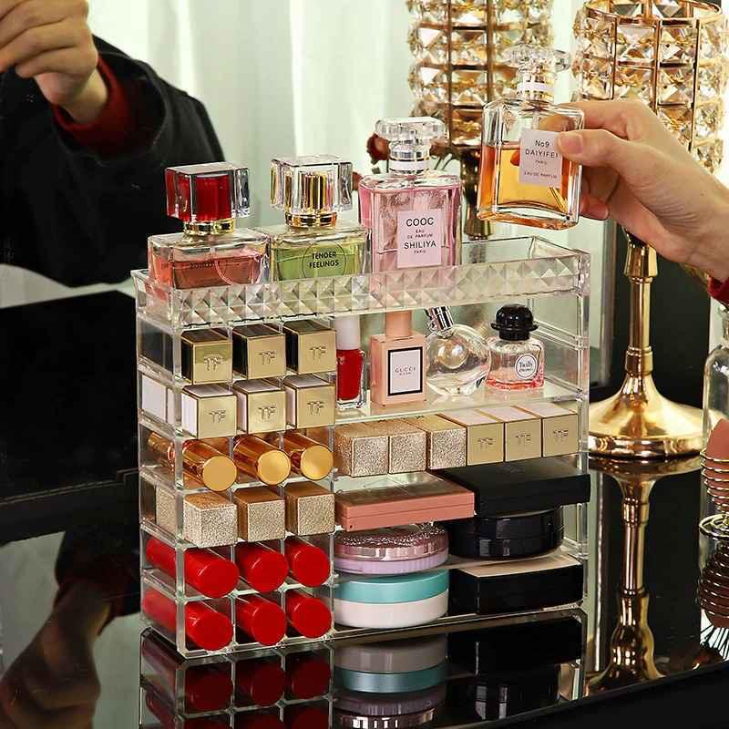 Transparent Structure Display Cosmetic