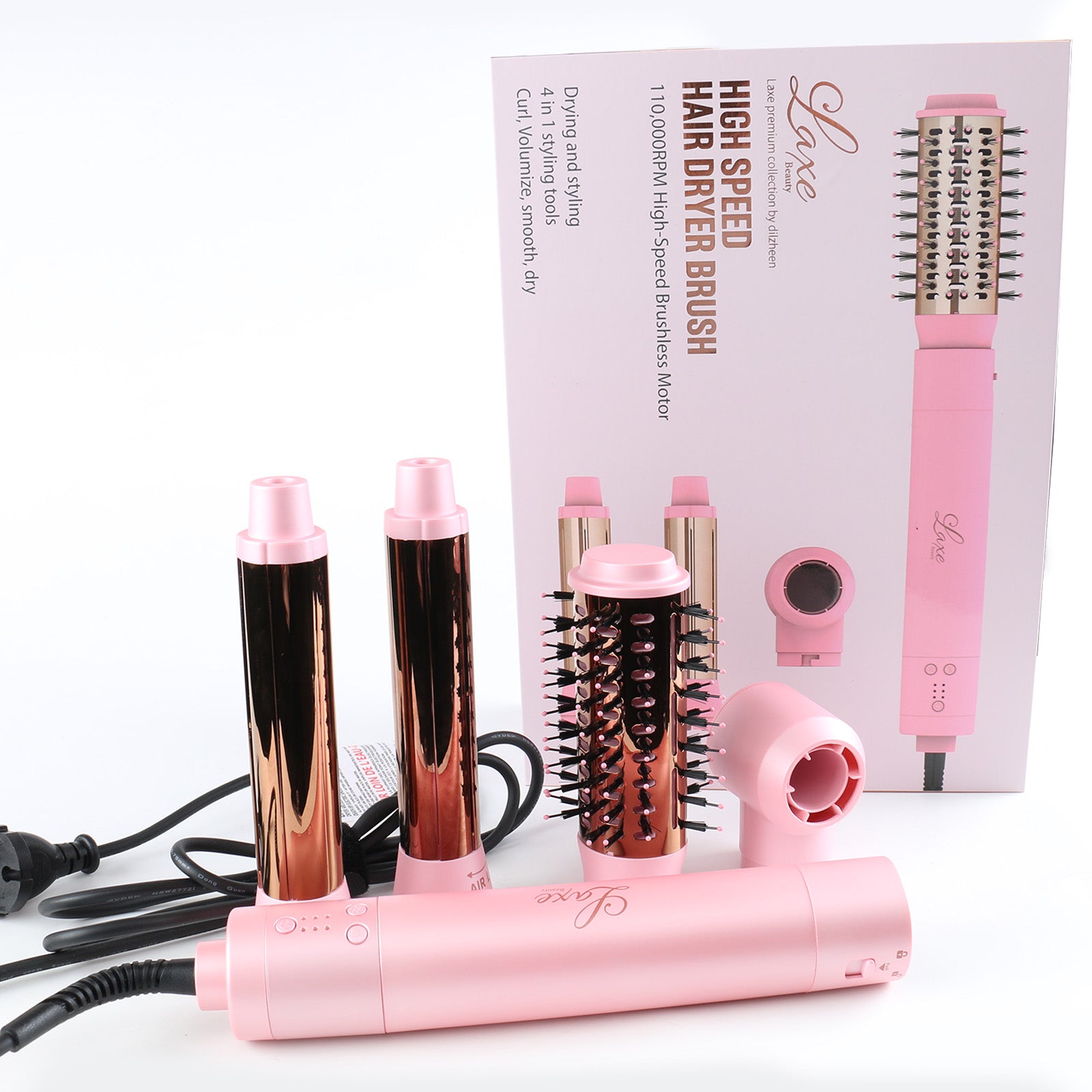 سێتێ لاكس بۆ ستایلکرنا قژی ٤ د ١