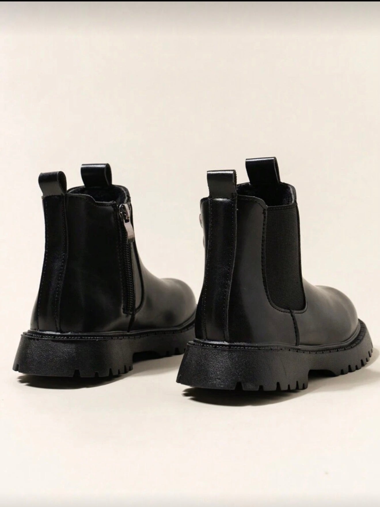 Girls' Fur-Lined Winter Ankle Boots