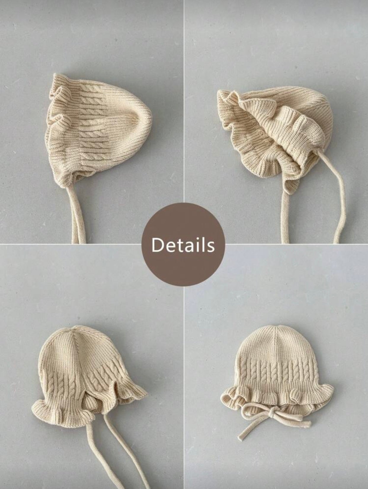 Princess Style Elegant Baby Girl Hat(0_6)