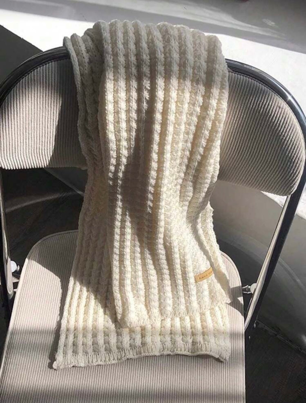 Men's Thick Knitted Warm Winter Scarf