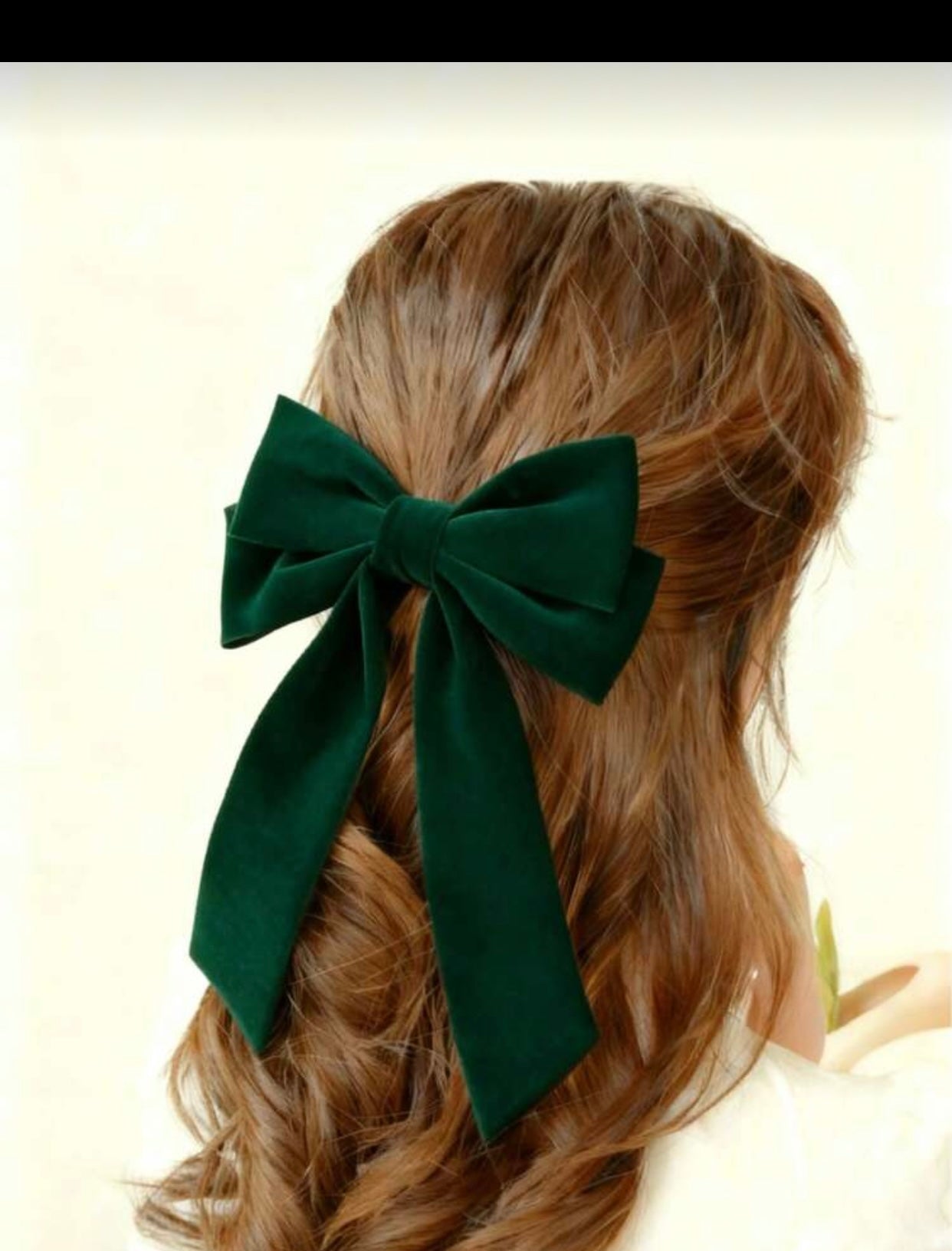 Elegant Velvet Butterfly Hair Accessories Set