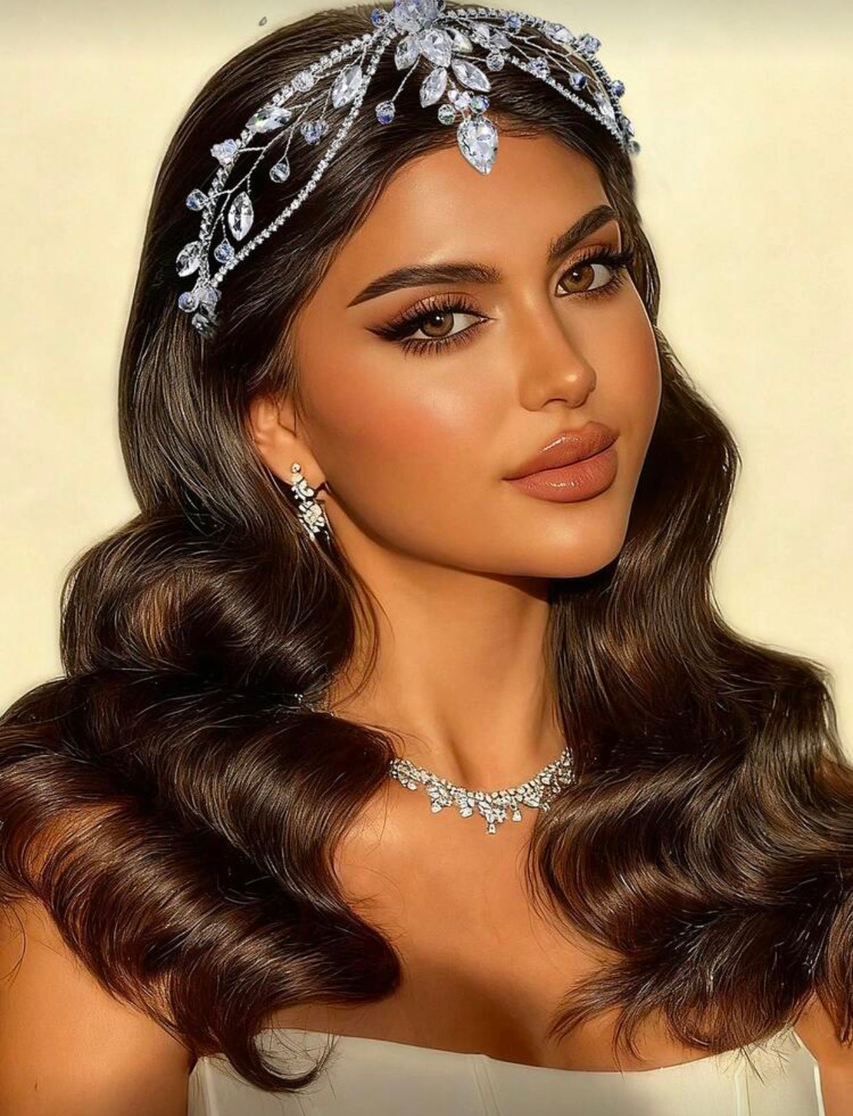 Luxury Rhinestone Bridal Hair Accessory