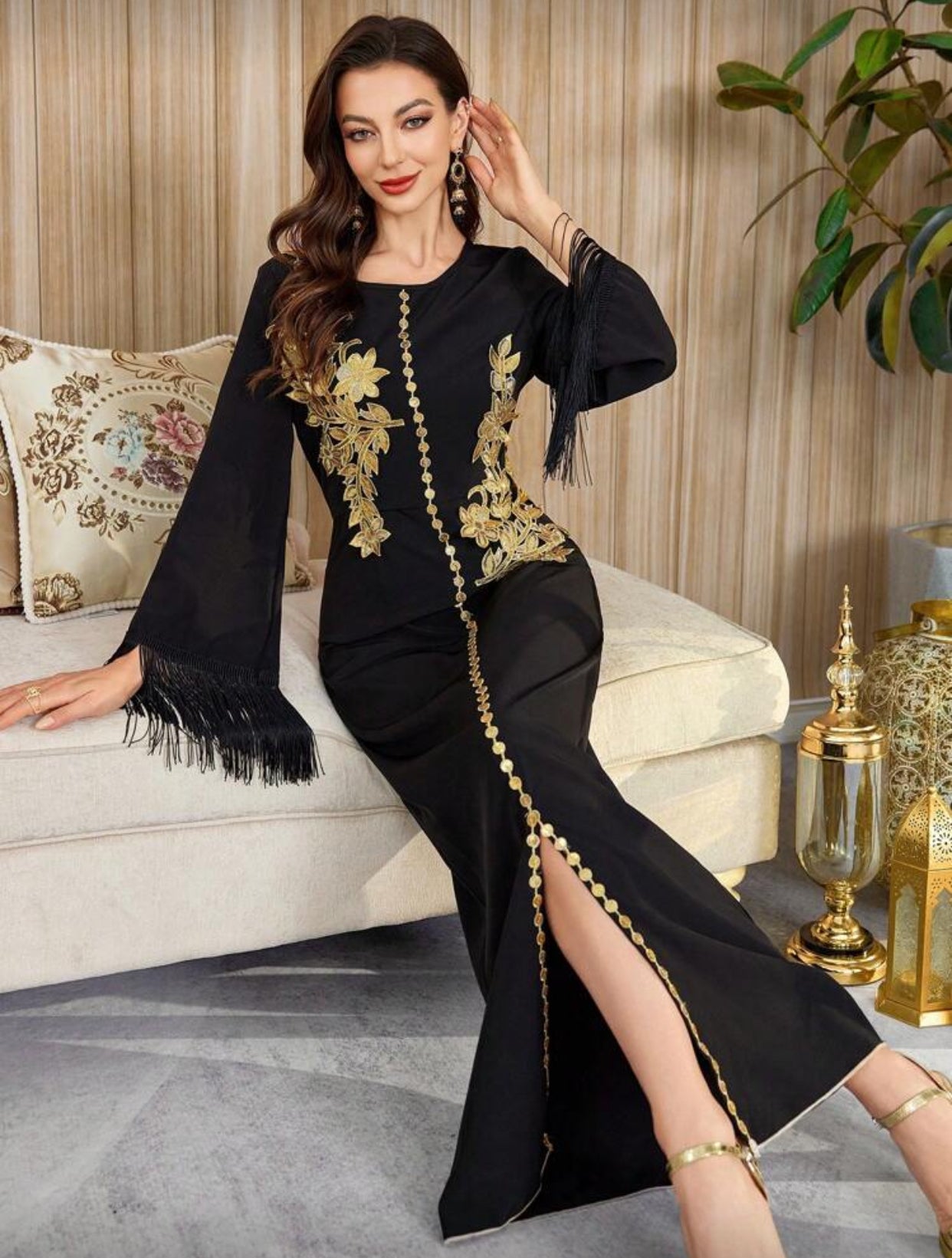 فستانێ نه‌جمە یێ درێژ ب شيوازه كى جوان 