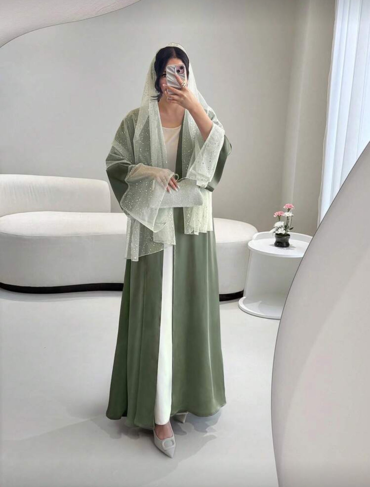 عەبایەكا رەمەزانێ يا ساتین ب ردێنێن زێڤى