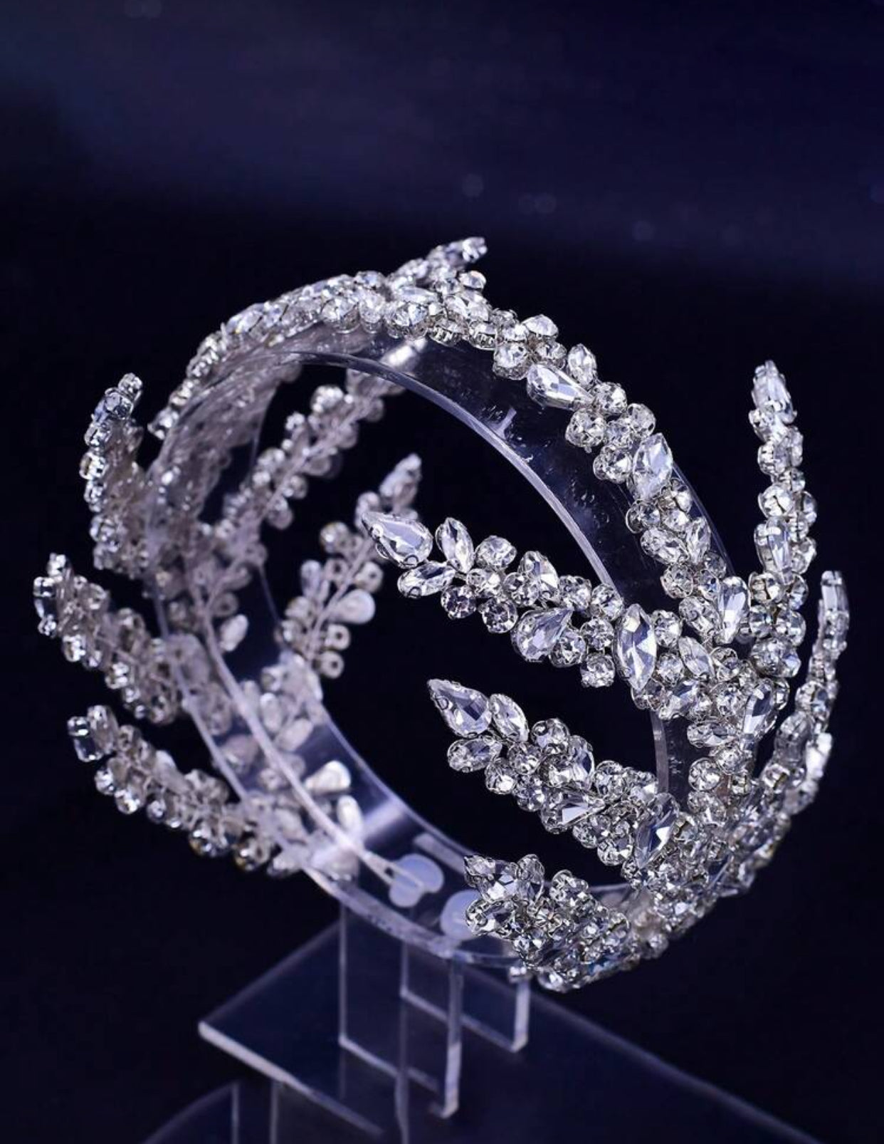 Luxury Rhinestone Bridal Hair Accessory