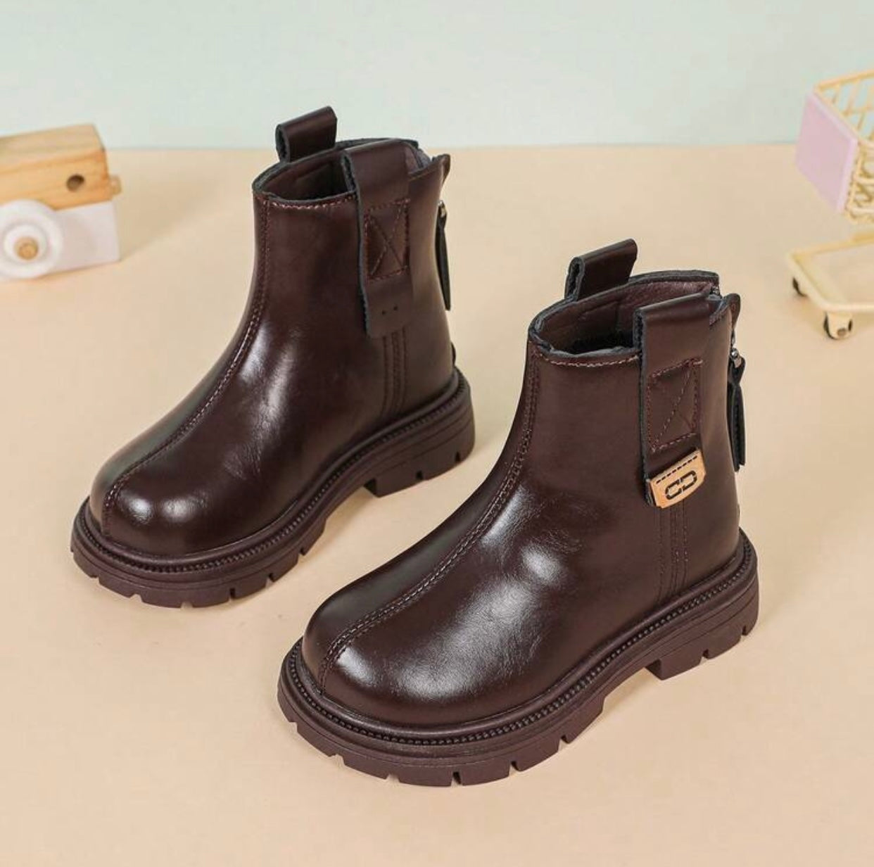 Stylish Girls Short Boots for Autumn Winter