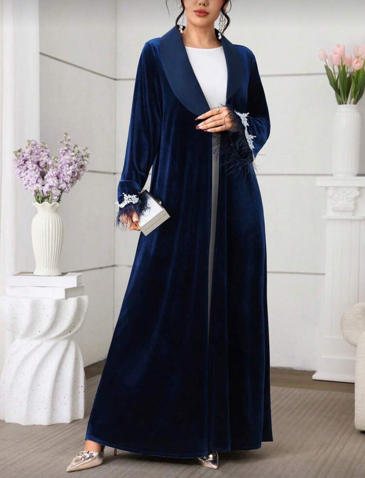 عەبایەیا مەخمەل یا نایاب ب نەخشێ نازك