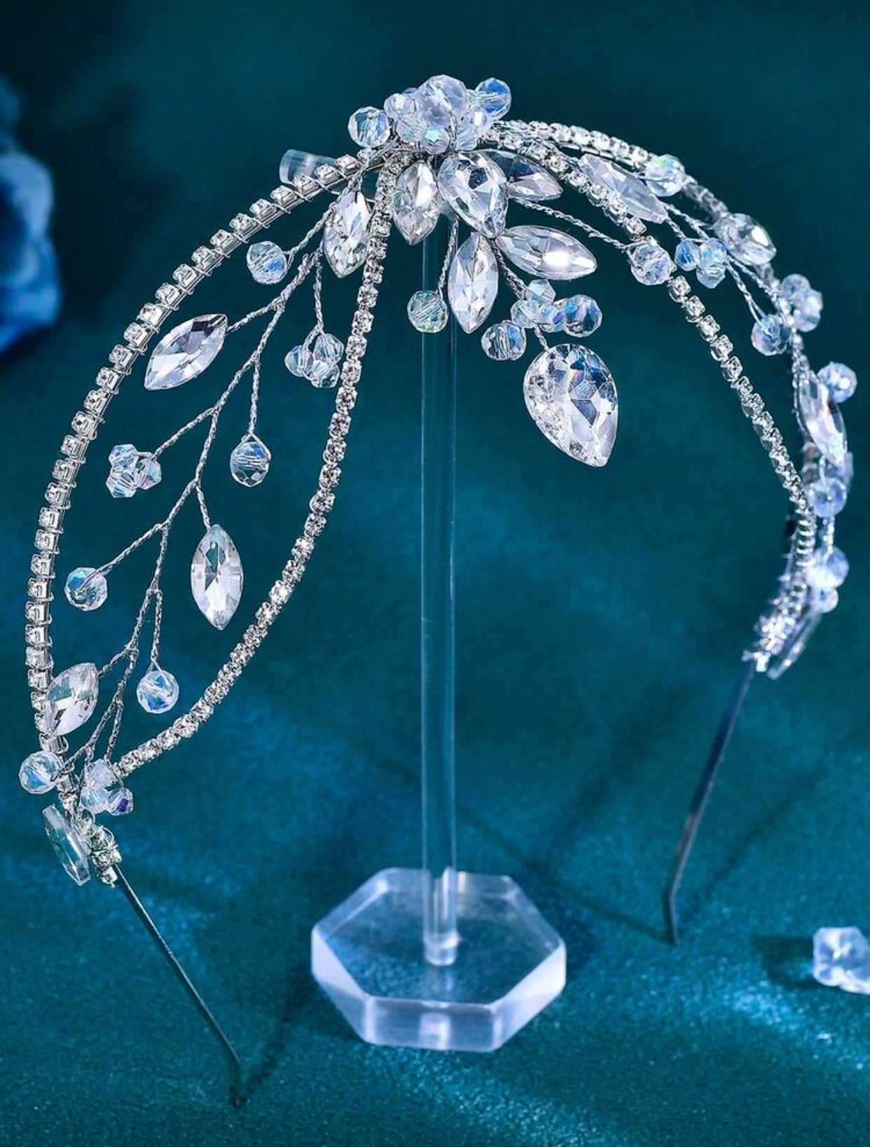 Luxury Rhinestone Bridal Hair Accessory