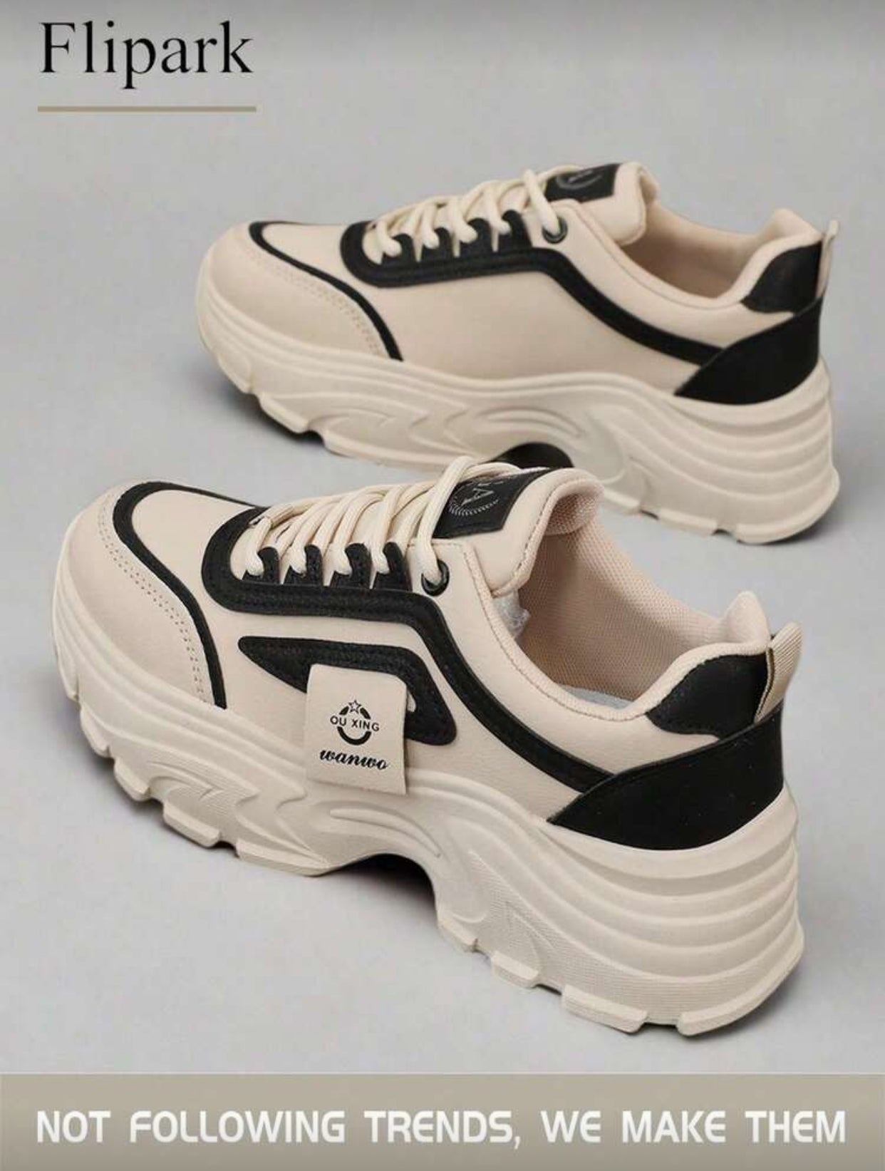 حذاء فيليبارك رياضي أبيض و اسود وخفيف وعصري للنساء