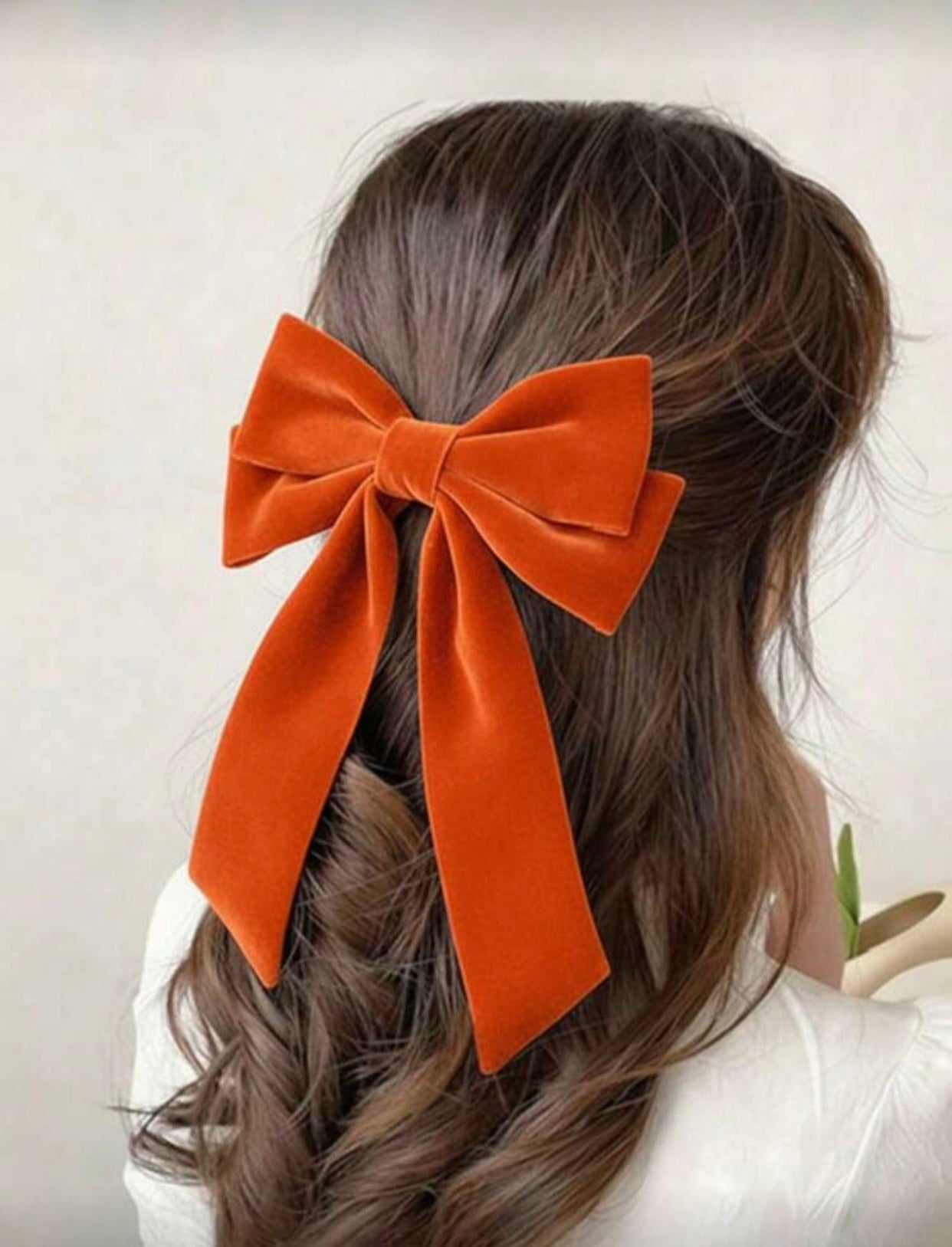 Elegant Velvet Butterfly Hair Accessories Set