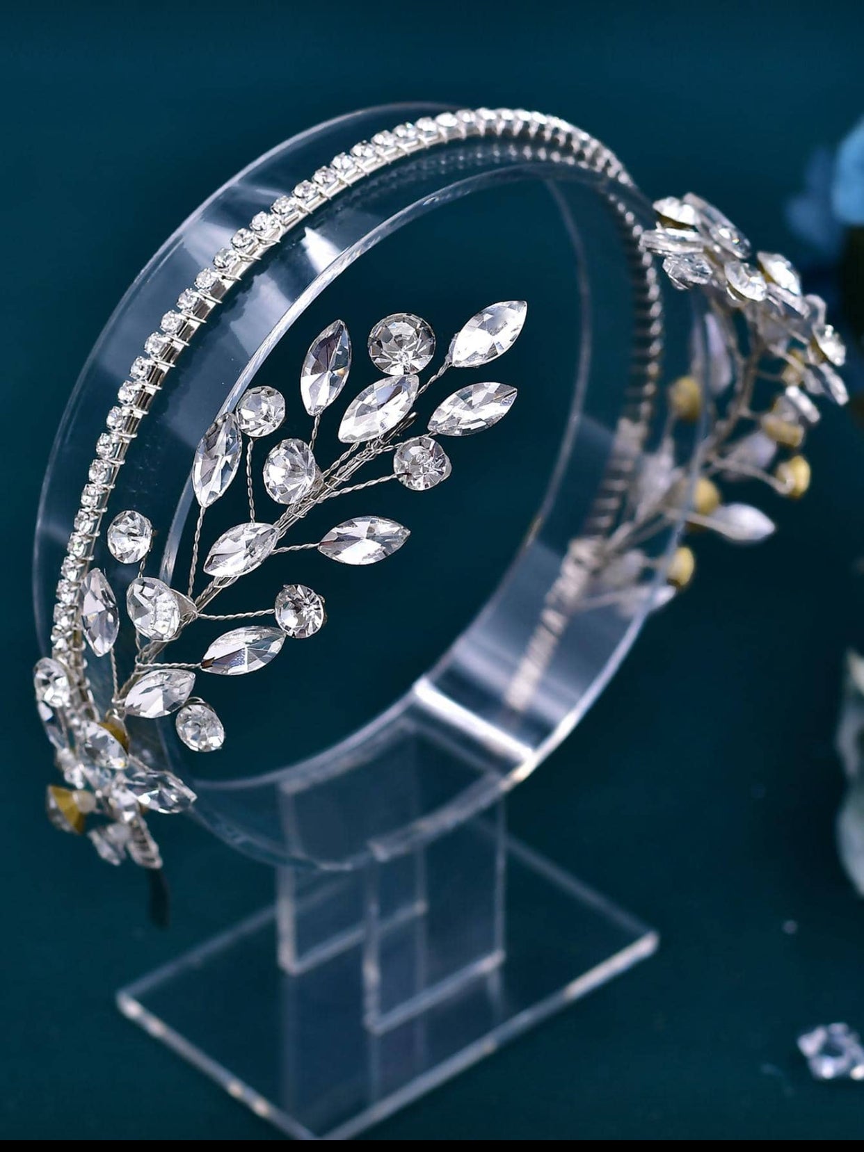 Luxury Rhinestone Bridal Hair Accessory