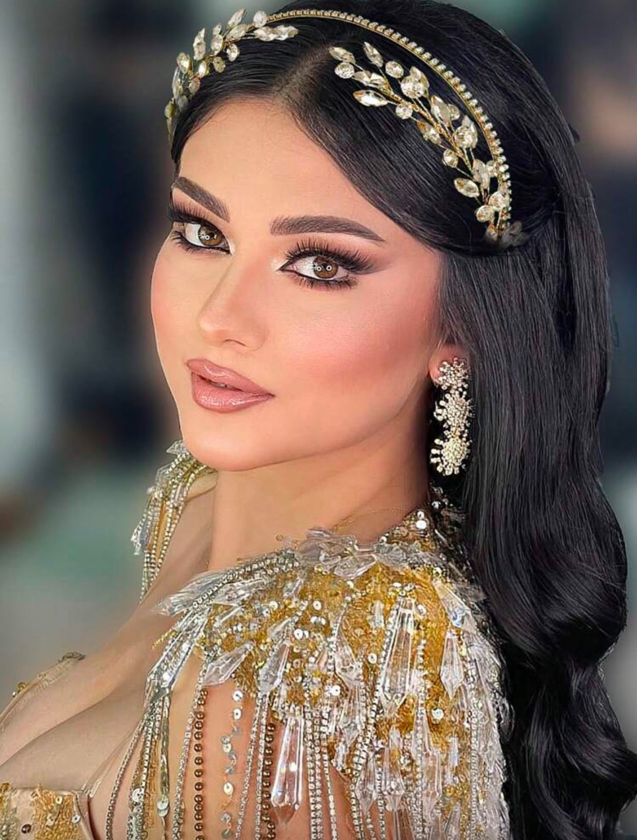 Luxury Rhinestone Bridal Hair Accessory