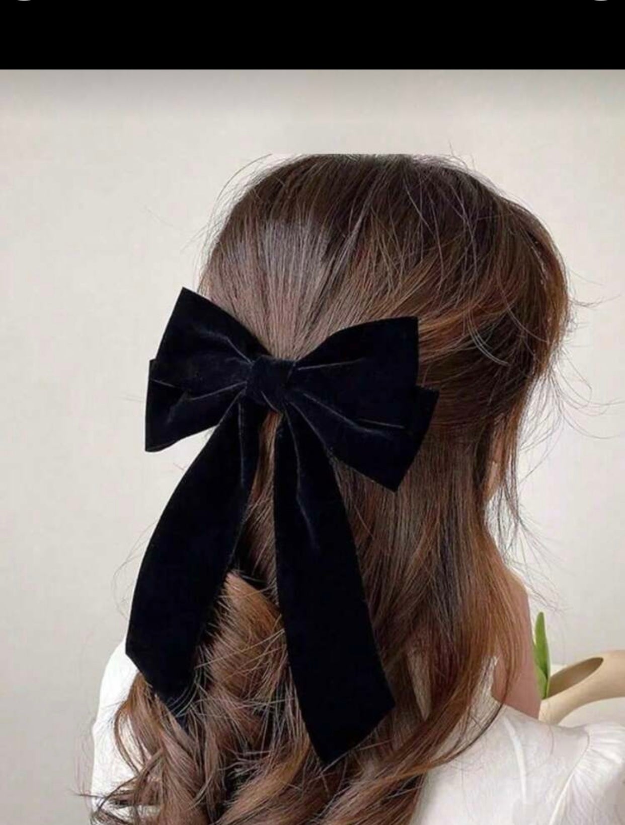 Elegant Velvet Butterfly Hair Accessories Set