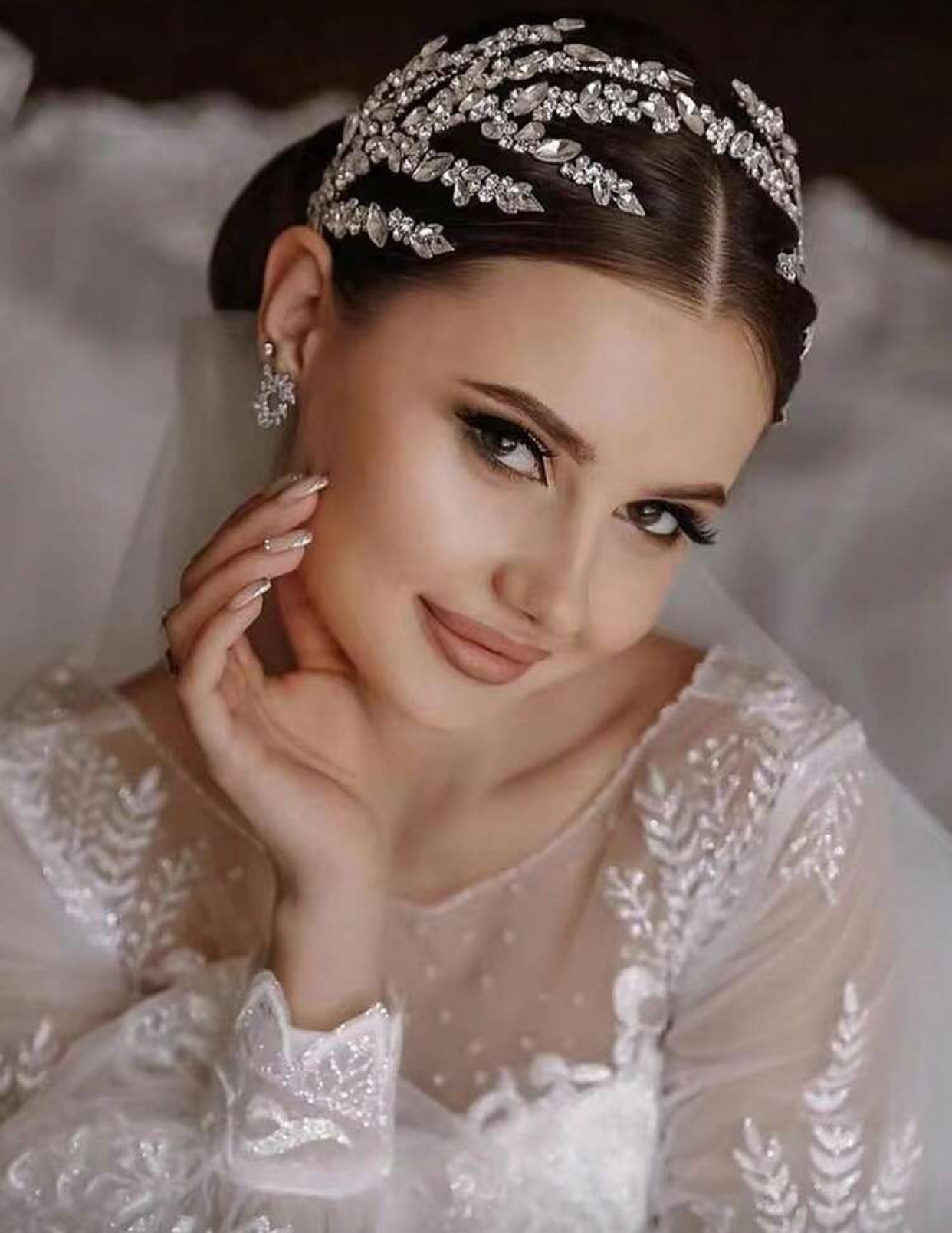 Luxury Rhinestone Bridal Hair Accessory