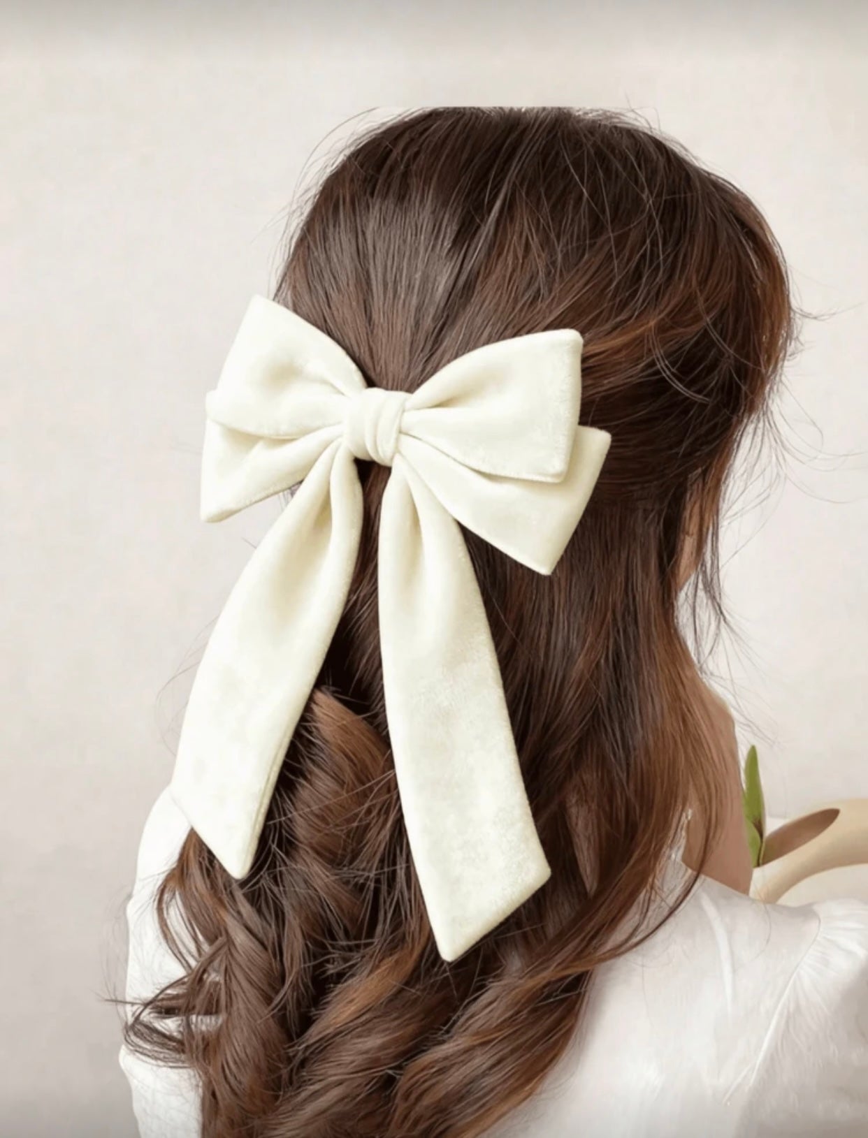 Elegant Velvet Butterfly Hair Accessories Set