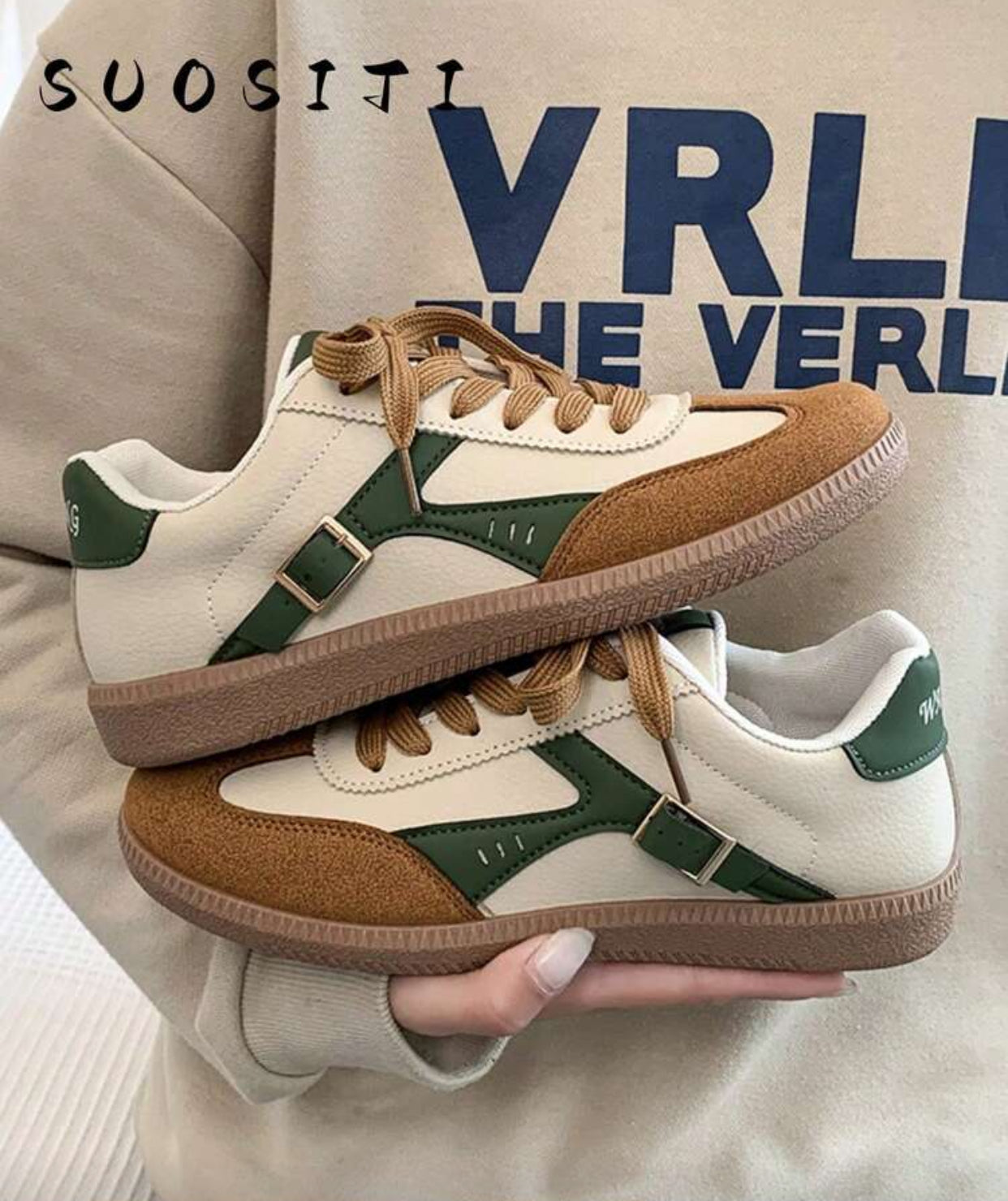 حذاء رياضي نسائي كاجوال ضد الانزلاق