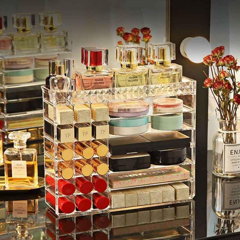 Transparent Structure Display Cosmetic