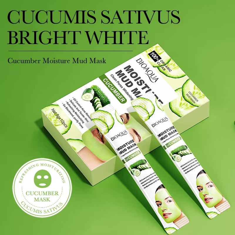 Cucumber clean mud mask