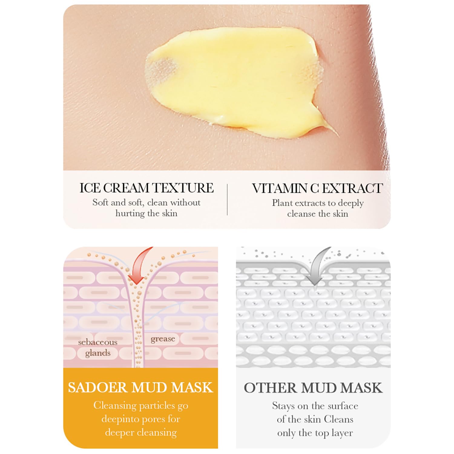   ماسکێ پاقشکرنا ناڤ چاڤا یێ فیتامین سی