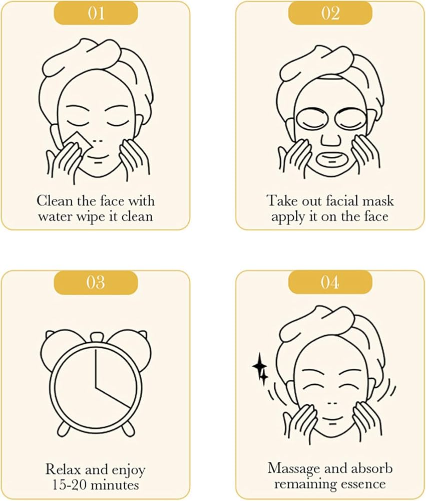 قناع الوجه بحمض الهيالورونيك