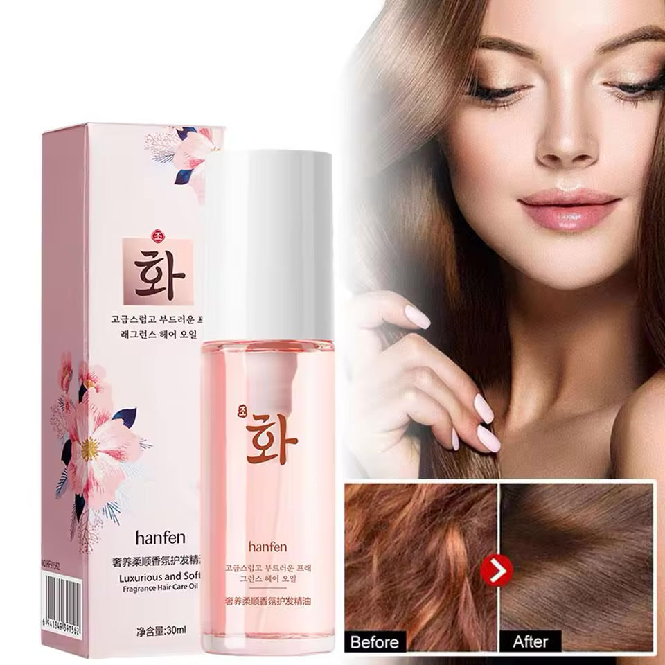 زيت عطري للعناية بالشعر