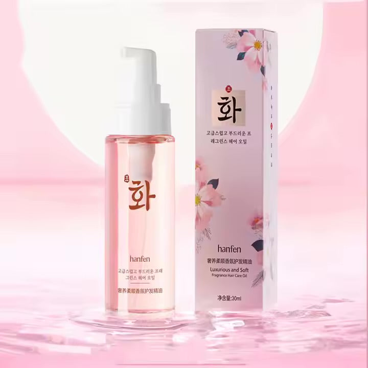 زيت عطري للعناية بالشعر