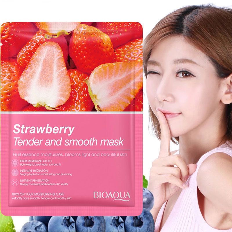 قناع الفراولة للوجه