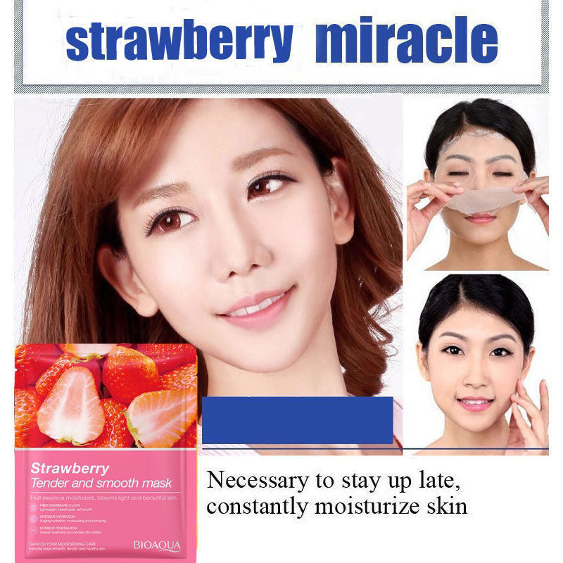 قناع الفراولة للوجه