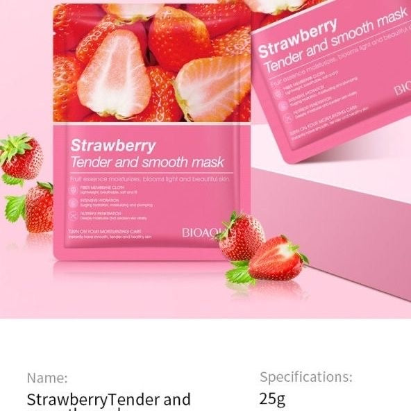 قناع الفراولة للوجه