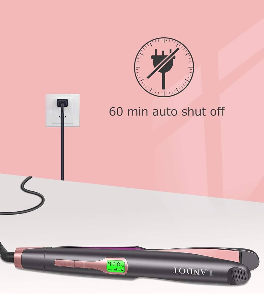 مكواة شعر LANDOT 2 في 1