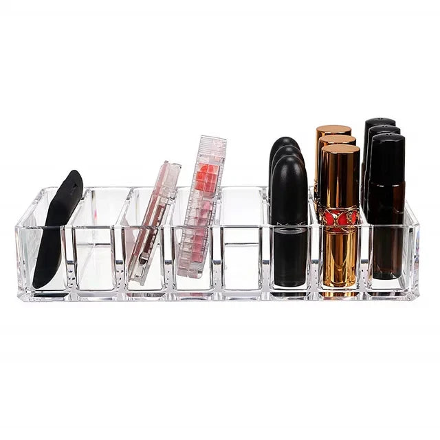 عرض هيكل شفاف لمستحضرات التجميل