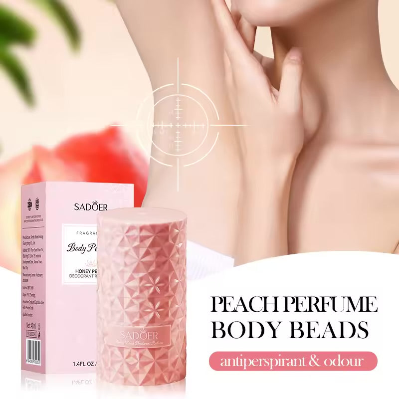 Peach Body Perfume Rolling Bead 40ml