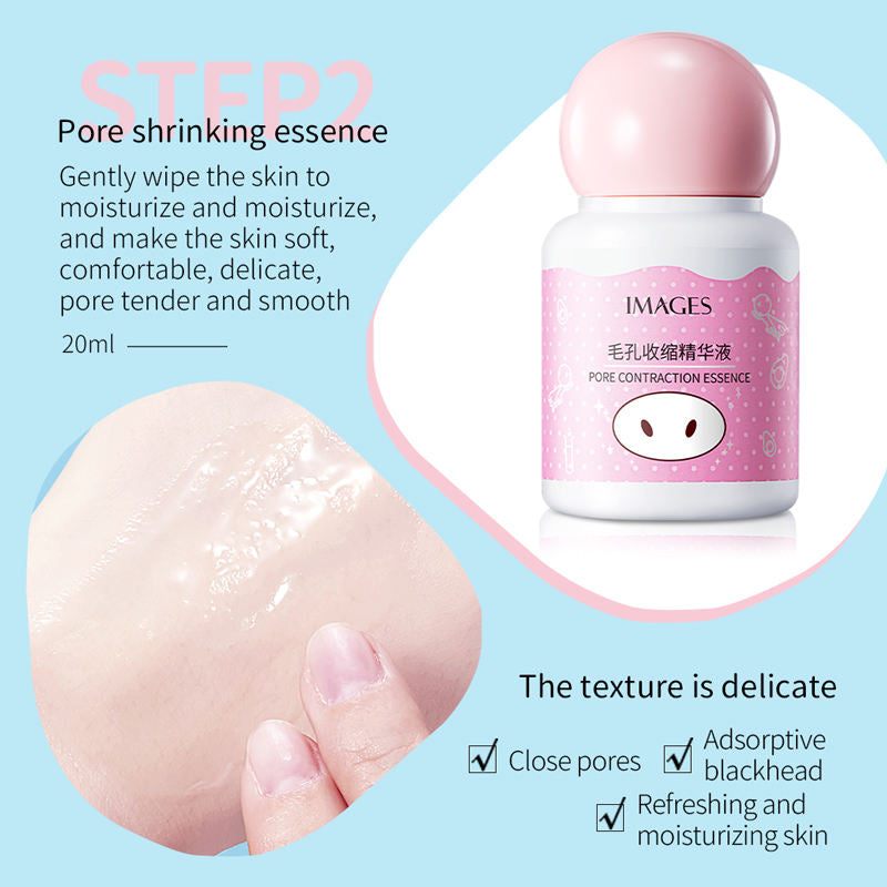 مجموعة قناع إزالة الرؤوس السوداء بخلاصة الصبار