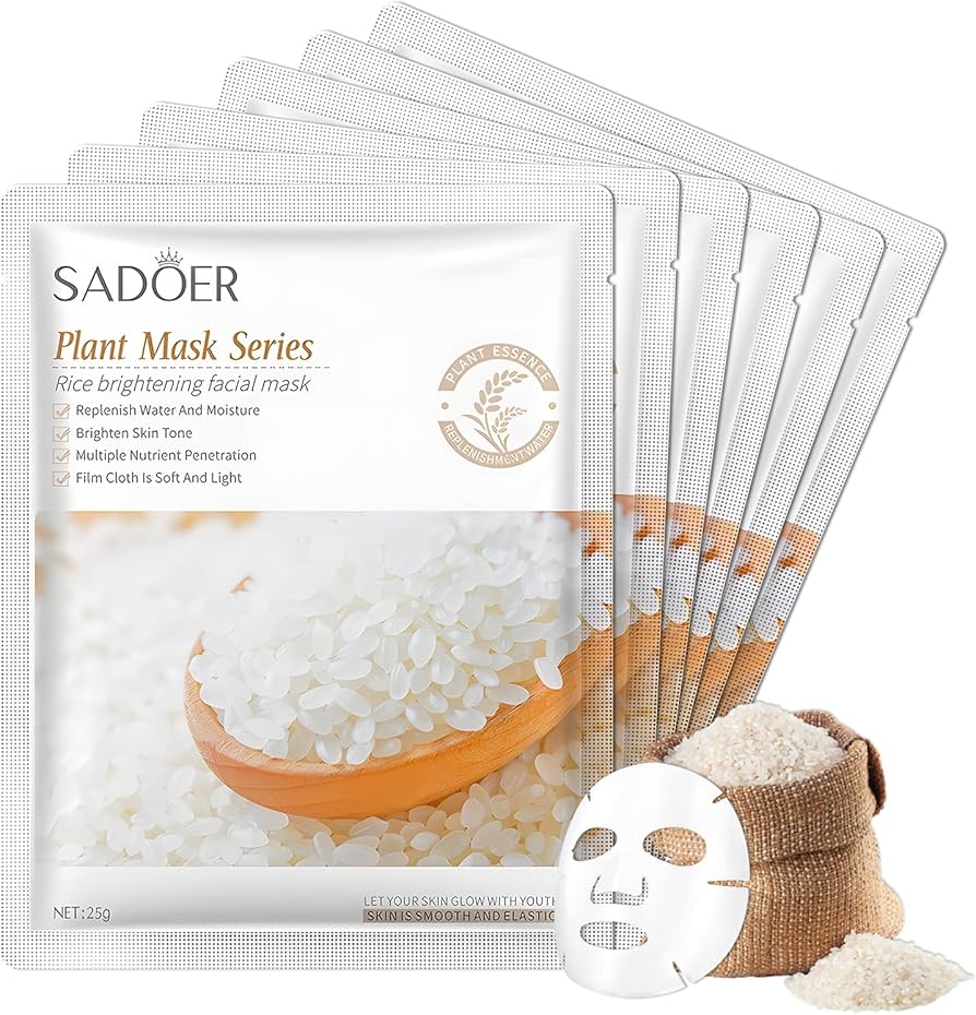 قناع الأرز للوجه