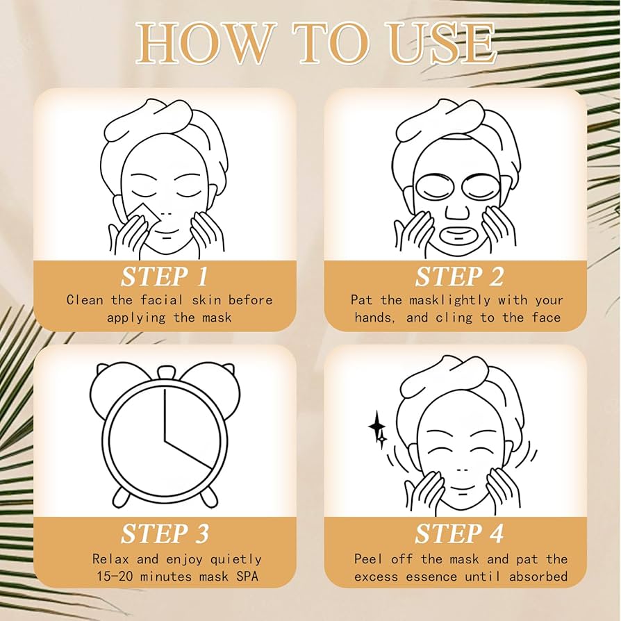 قناع الأرز للوجه