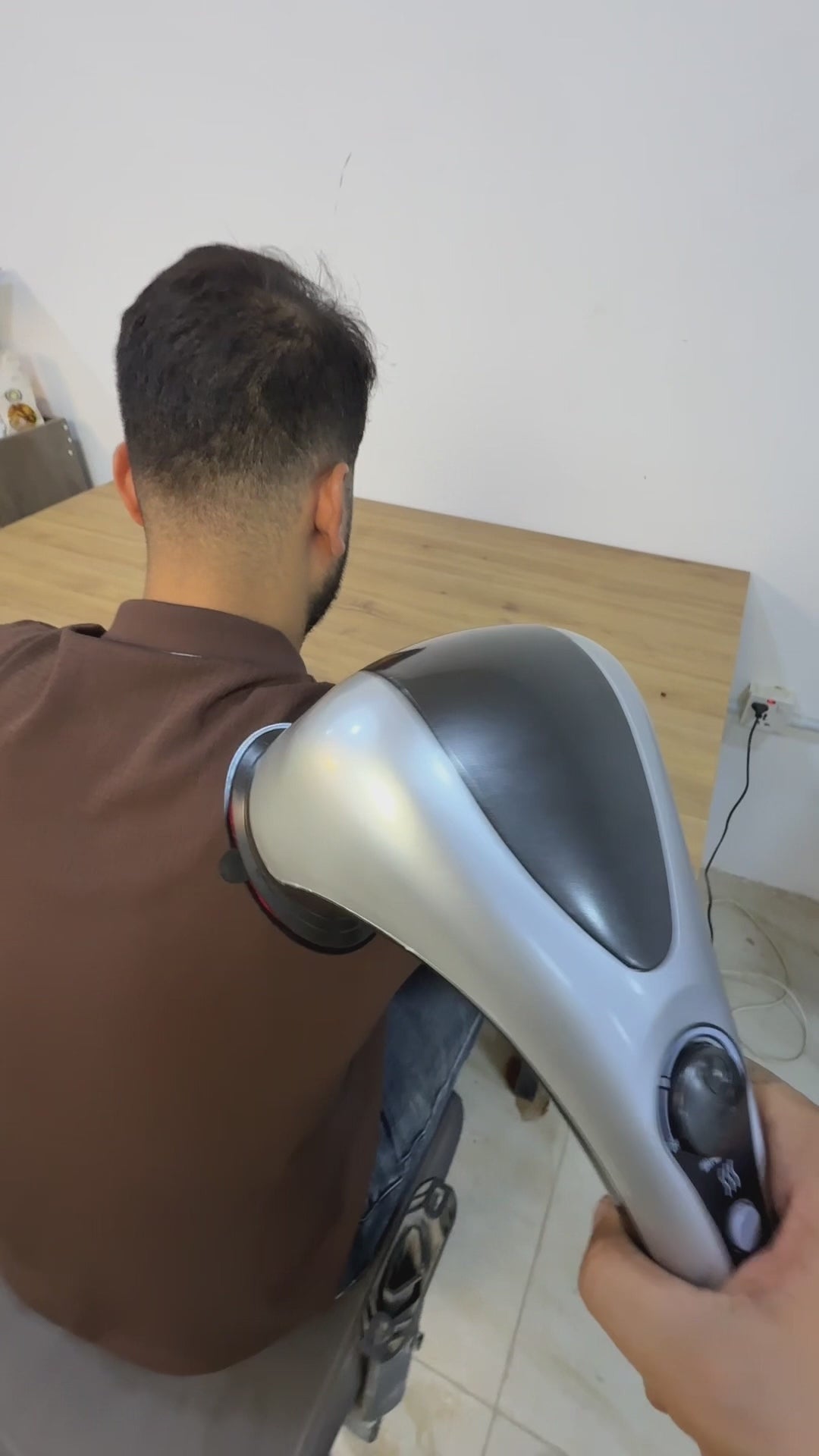 Double Head Dolphin Thermal Body Massager